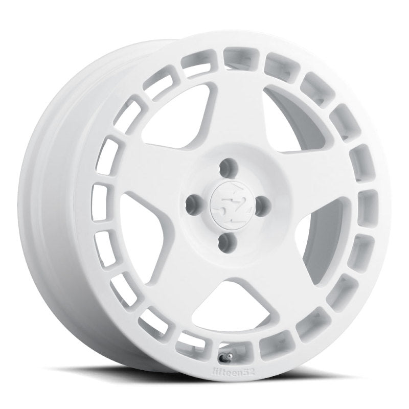 Turbomac / 17x7.5 / 4x108 / 42mm / Rally White Wheel