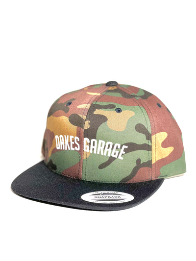 Oakes Garage - Snapback - Camo