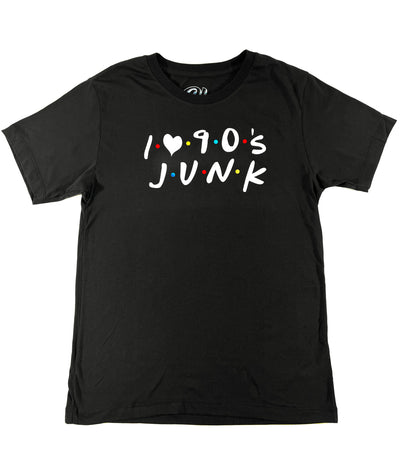 I Love 90's Junk - Tee - Black